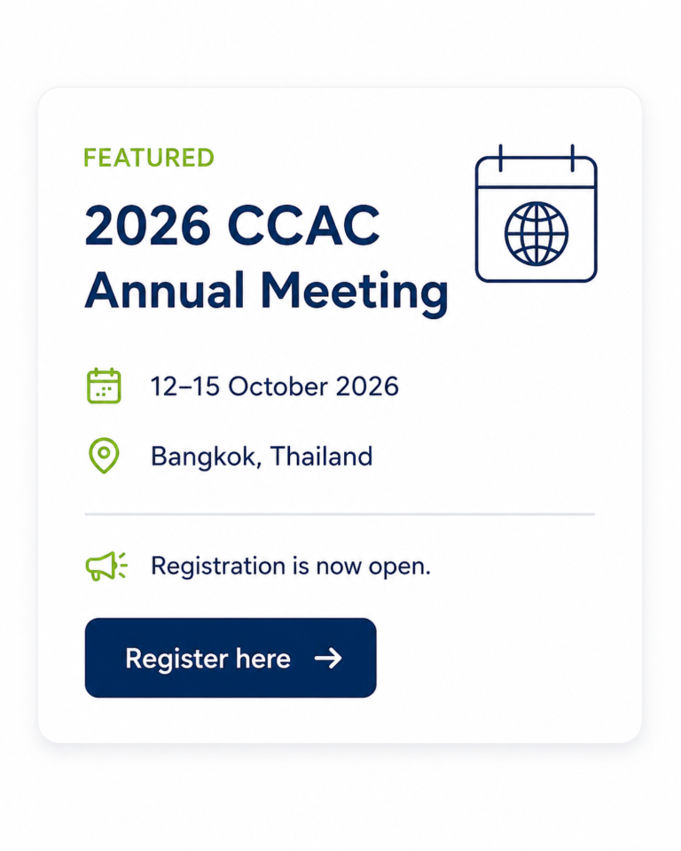 Climate and Clean Air Coalition Annual Meeting 2026 - Africa Clean Air ...